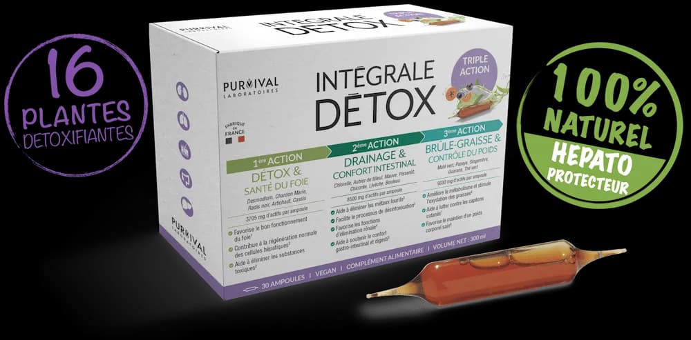 Purvival Intégrale Detox : notre avis, composition et efficacité