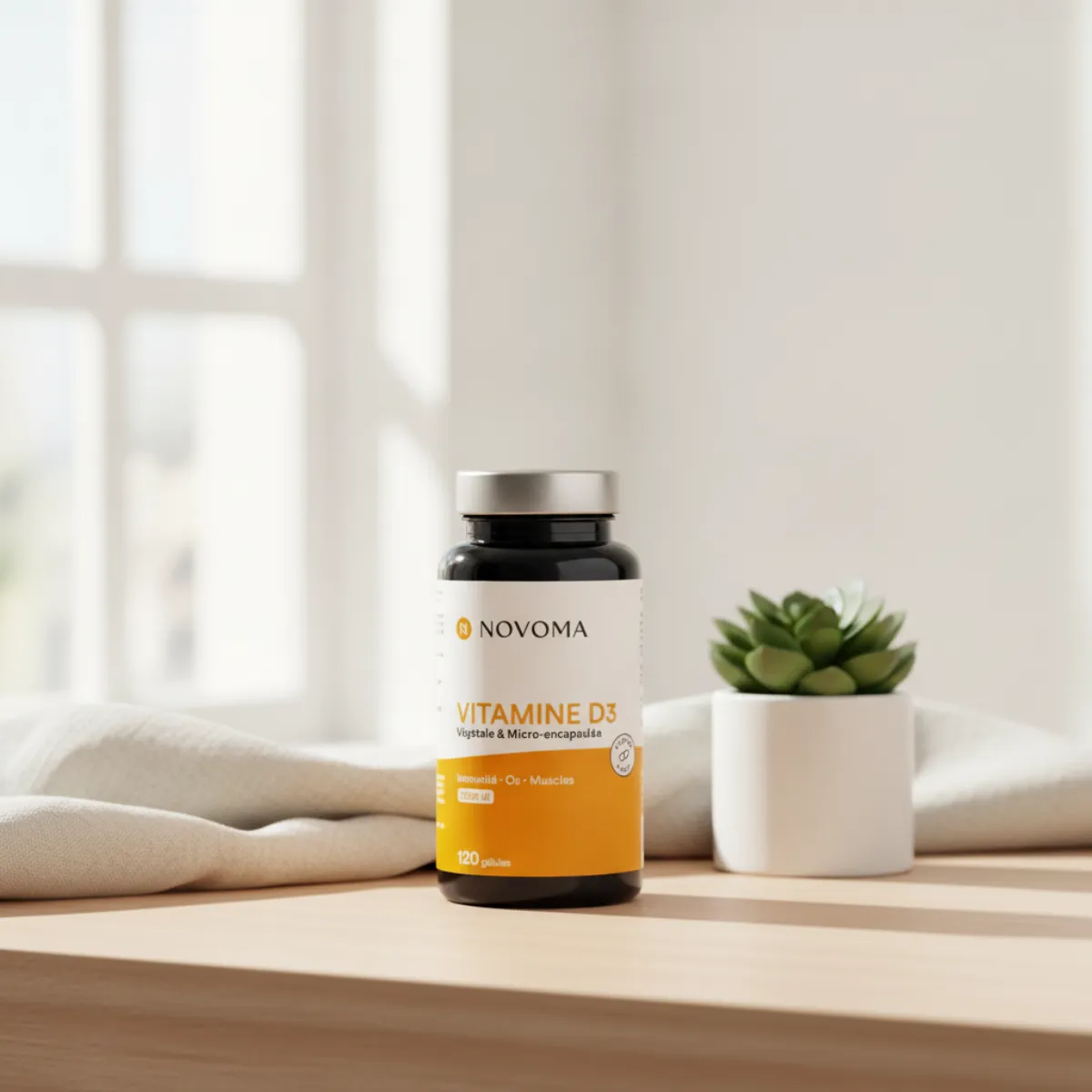 Avis Novoma Vitamine D3 : la D3 végétale vaut-elle son prix ?
