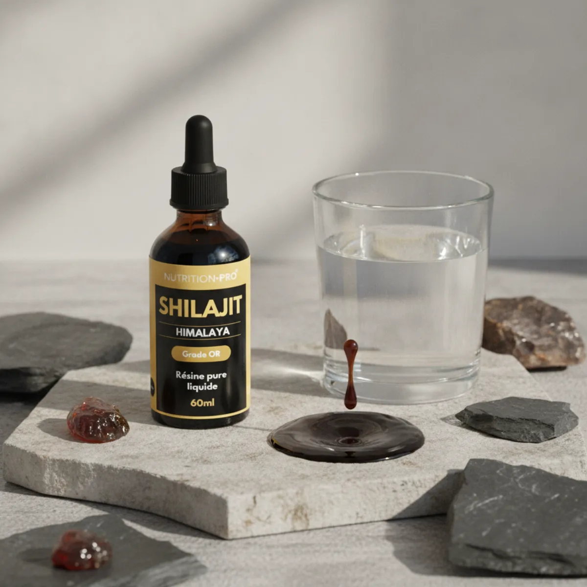 NutritionPro Shilajit avis : liquide efficace ? (test 8 semaines)