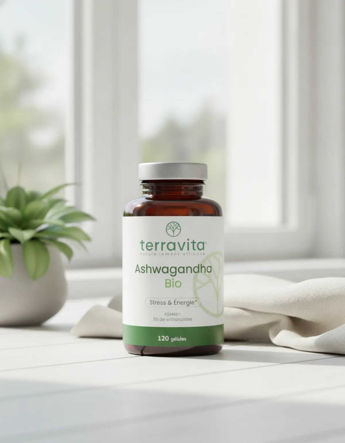 Avis Ashwagandha Bio Terravita : le KSM-66 dosé comme il faut ?