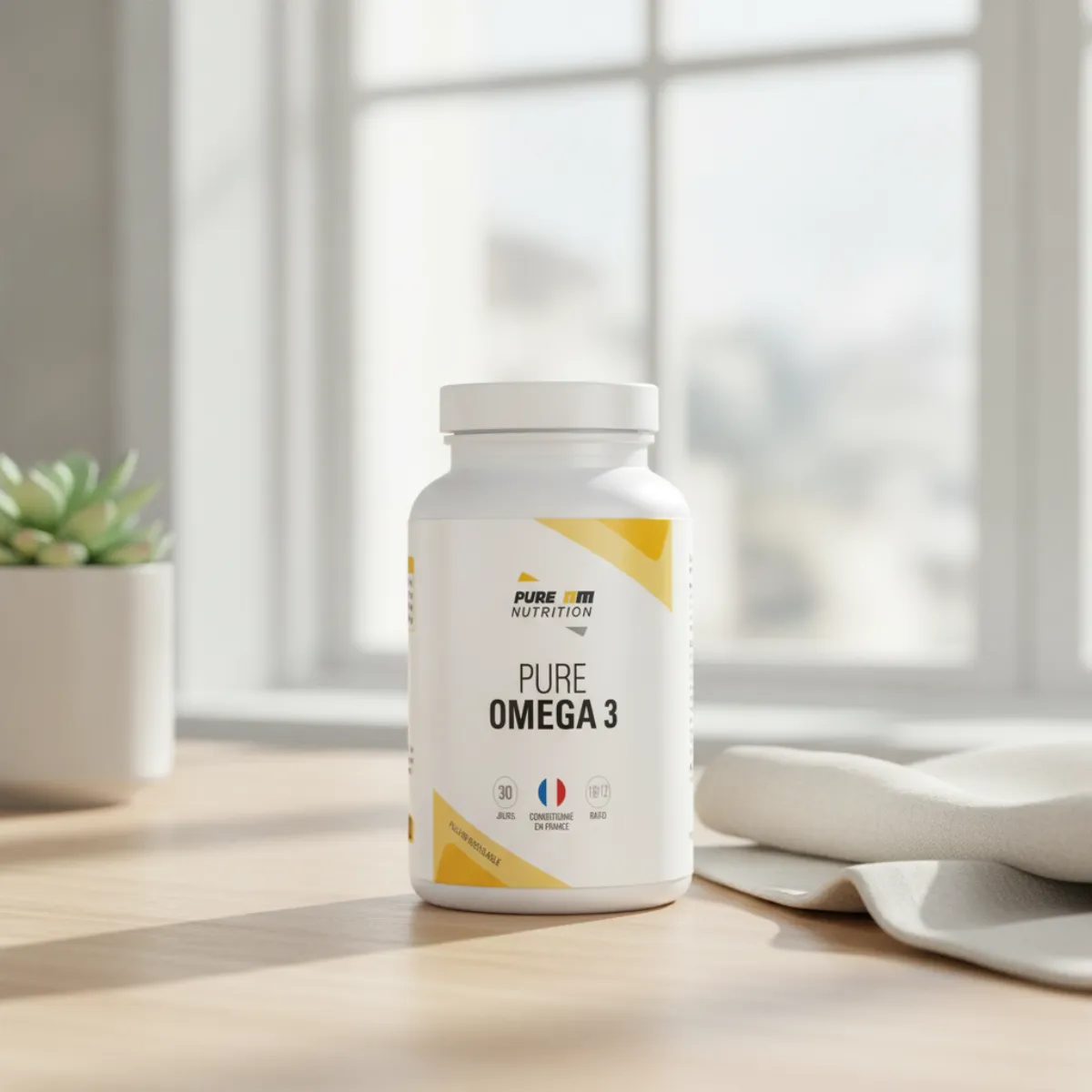 Avis PURE Oméga 3 (AM Nutrition) : un bon oméga-3 français ?