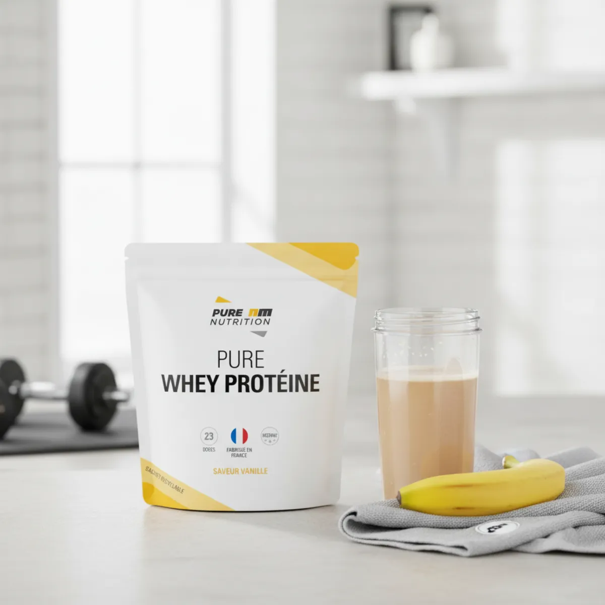 Pure Whey AM Nutrition avis : bonne whey française pas chère ?