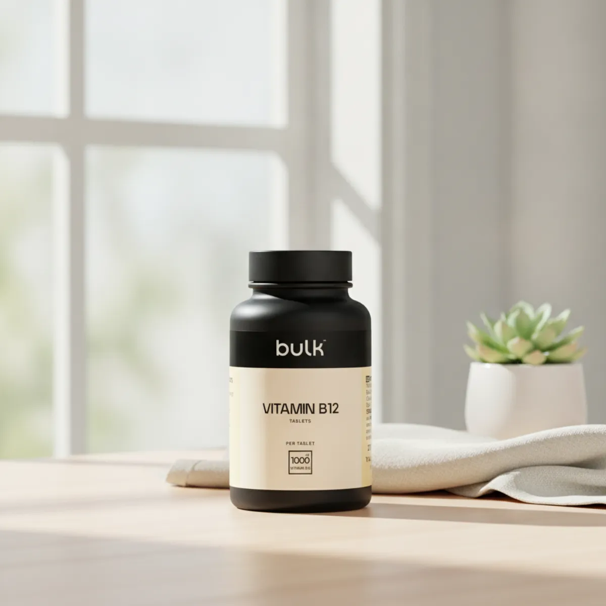 Avis Vitamine B12 1000 mcg Bulk : le complément vegan qui vaut le coup ?