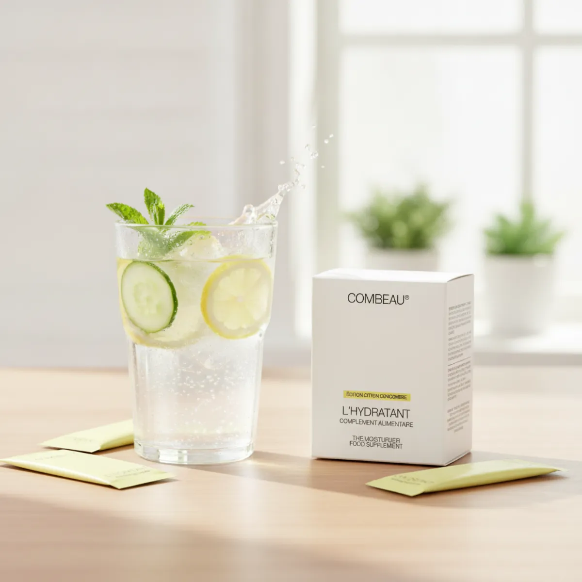 L'Hydratant Combeau avis : vraie boisson électrolytes ou produit beauté ?