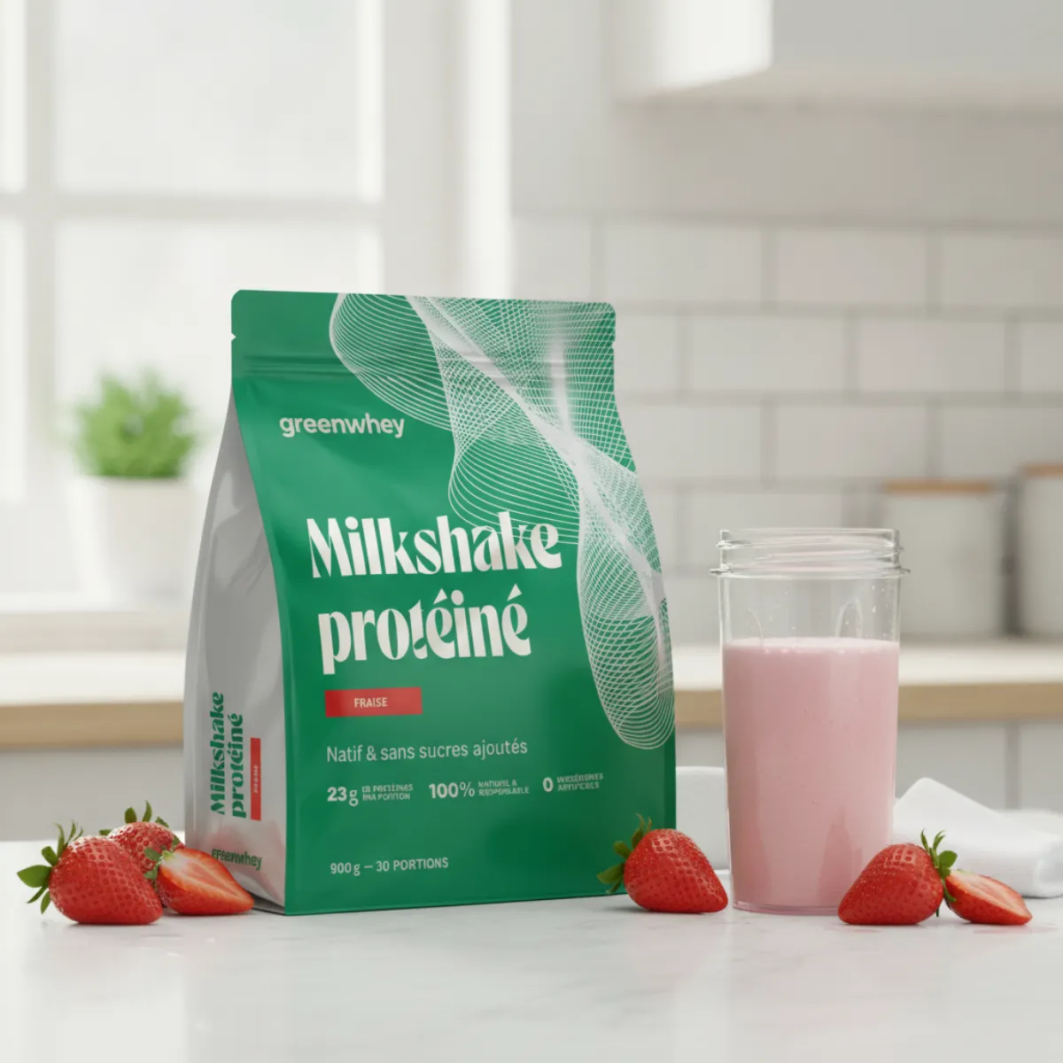 GreenWhey Milkshake Protéiné Avis 2026 - Mon Test Complet