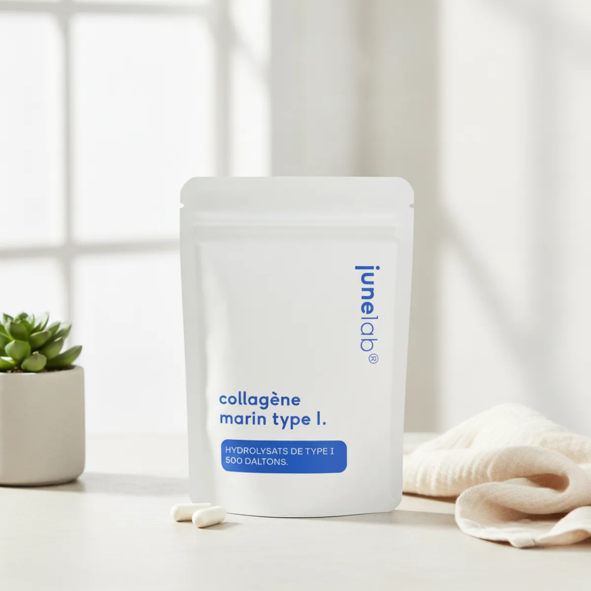 Avis June Laboratoire Collagène Marin : 500 daltons, ça change quoi ?
