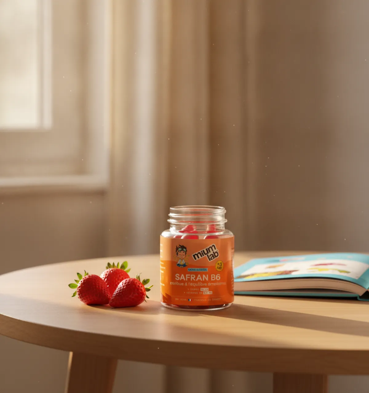 Gummies Safran MiumLab avis : ça calme vraiment les enfants ?