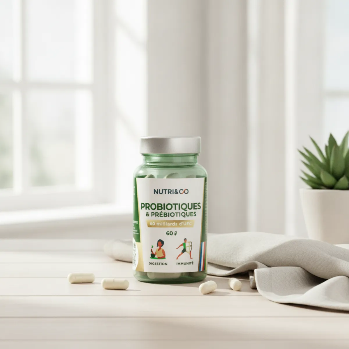Avis Nutri&Co Probiotiques : 60 milliards d'UFC, vraiment utiles ?