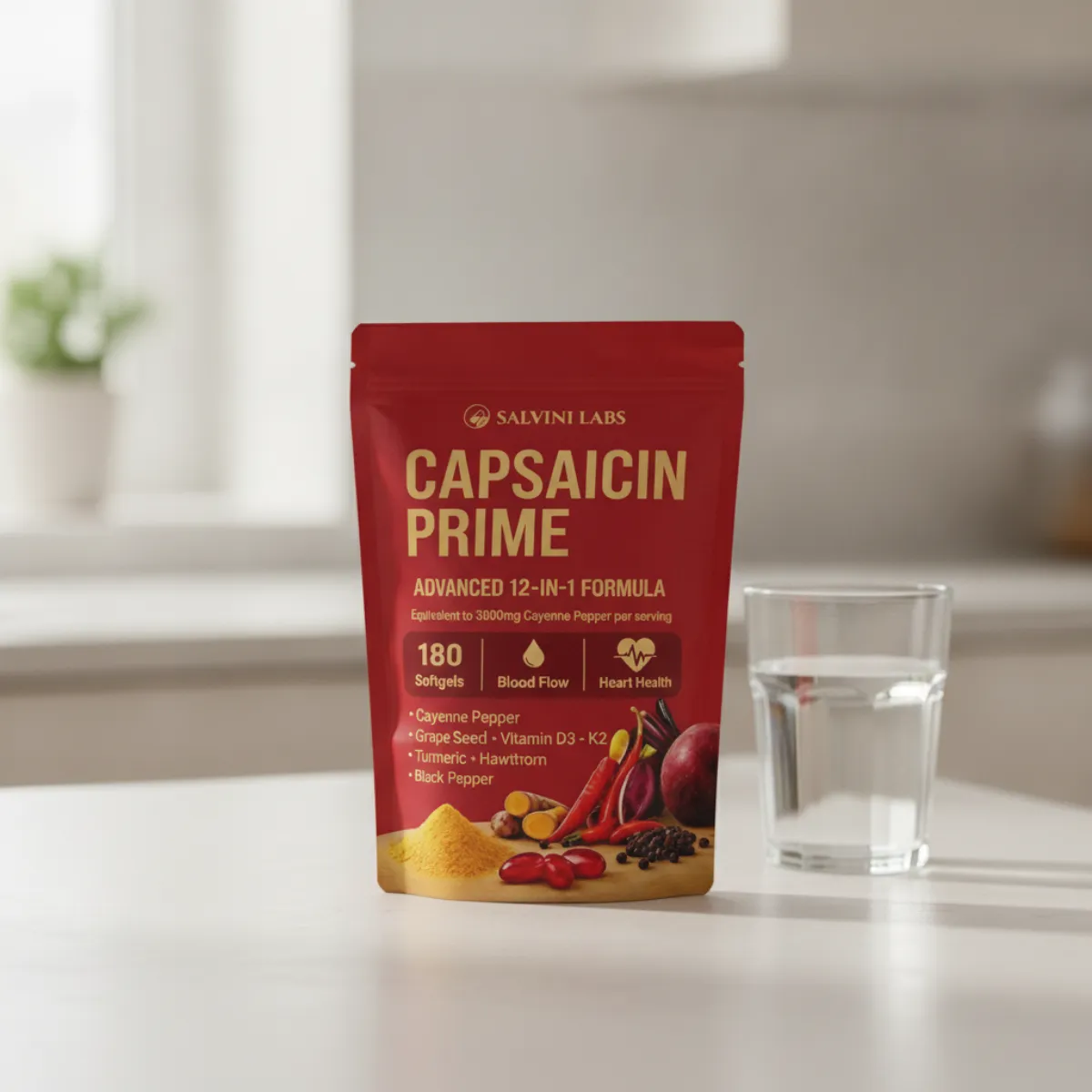 Capsaicin Prime Salvini Labs avis : du piment de Cayenne à 79 €, vraiment