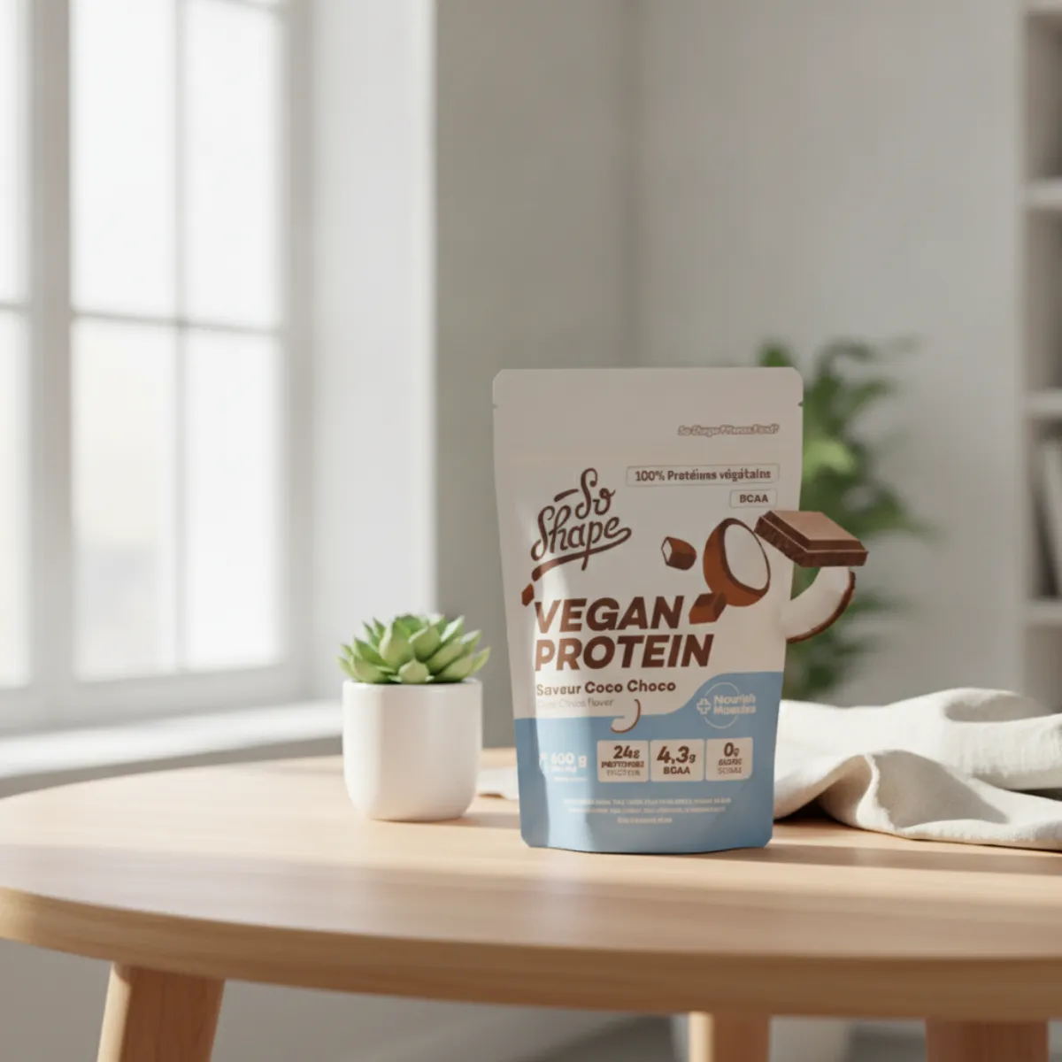 Avis So Shape Vegan Protein : 24 g de protéines végétales, vraiment au top ?